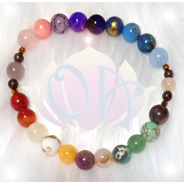 PULSEIRA ANCESTRAL - MULTIVERSO (C/ PEDRAS PRECIOSAS) PULSEIRA ANCESTRAL - MULTIVERSO (C/ PEDRAS PRECIOSAS)